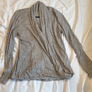 Anthropologie Cross Wrap Sweater